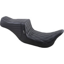 Selle Le Pera Tailwhip - Harley Davidson Touring à partir de 2008 - Noir Double Diamond