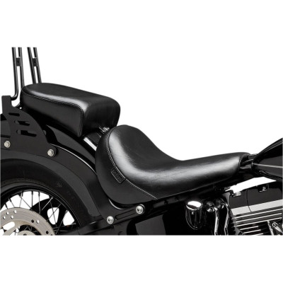 Pouf passager large Le Pera Bare Bones - Softail Blackline de 2011 à 2013, Slim de 2012 à 2015 - noir