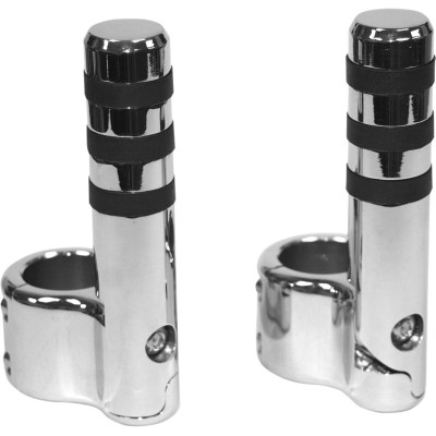 PEG KIT CLAMP-ON WIDE BAND LINBAR® / ALUMINUM / CHROME