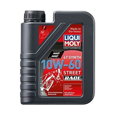 ENGINE OIL MOTORBIKE 4T 10W60 FULLY SYNTHETIC 1 LITER