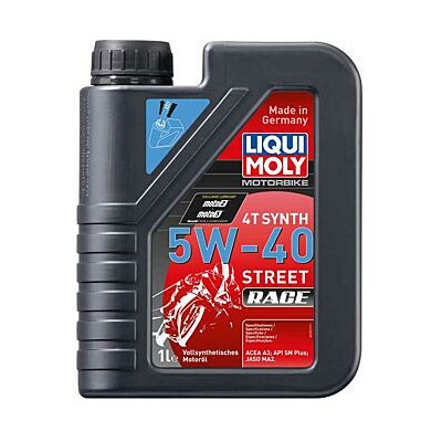 ENGINE OIL MOTORBIKE 4T 5W40 FULLY SYNTHETIC 1 LITER