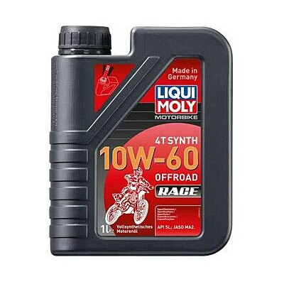 ENGINE OIL MOTORBIKE 4T 10W60 FULLY SYNTHETIC 1 LITER