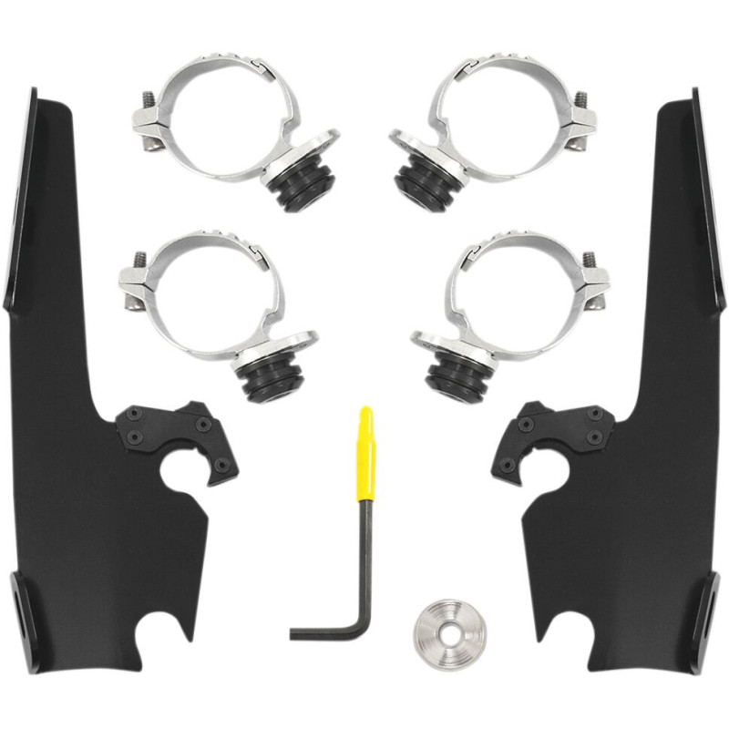 MOUNTING KIT TRIGGER-LOCK BATWING-FAIRING BLACK