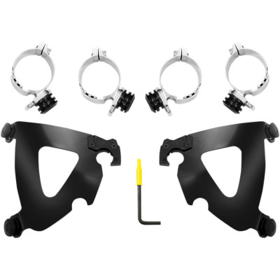 MNT KIT RD WARR FXLR BLK