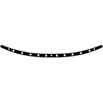 WINDSHIELD TRIM OEM-FAIRING HOLES BLACK