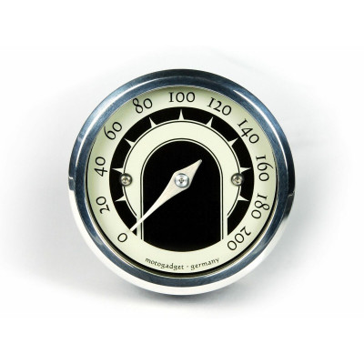 MST SPEEDSTER ANALOG SPEEDOMETER POLISHED