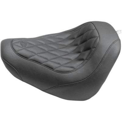 Selle solo Wide Tripper Diamond - Softail Fat Bob M8 à partir de 2018 - Noir