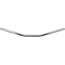 Guidon ODI V-Twin Tracker - Diamètre 1" - Hauteur 7cm - Argent