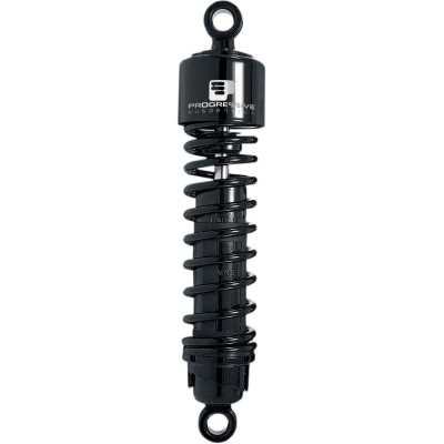 PROGRESSIVE SUSPENSION 412 SERIES STANDARD AMERICAN-TUNED GAS SHOCKS BLACK 13"