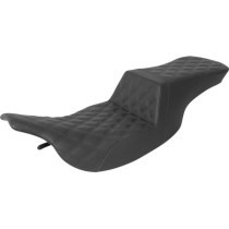 Selle Saddlemen Step Up - Avant/Arrière LS - Harley Davidson Touring de 1997 à 2007 - Noir
