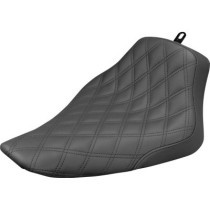 Selle Solo Saddlemen Renegade LS - Softail Slim de 2012 à 2017 - Noir avec surpiqures