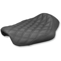 SOLO SEAT RENEGADE™ LS FRONT VINYL|SADDLEGEL™ PLAIN BLACK