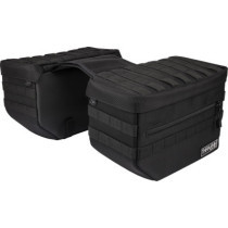 Sacoches cavalière Thrashin Escape V2 - 18L - Harley Davidson - Noir