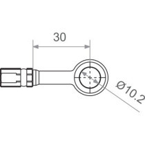 BRAKE LINE BANJO BOLTS/