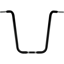 HANDLEBAR 1.25" CHUBBY PSYCHO APE-HANGER 20" RISE BLACKOUT SERIES