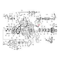 JAM NUT, SHIFT ARM ADJ. SCREW