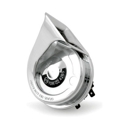 OEM style horn, ''Early Square Style''. Chrome