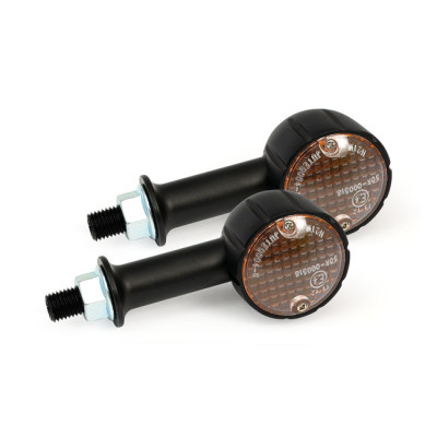 Arizona, halogen turn signals. Black. 40mm stem