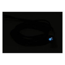 3/8 indicator light. Blue, with ''high beam'' symbol