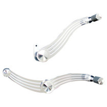 Kit de commandes Accutronix Milled - Touring de 1997 à 2007 - Chromé