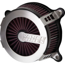 Filtre à air Vance & Hines VO2 Cage Fighter - Dyna, Softail et Touring de 2008 à 2017 - Inox
