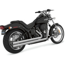 Ligne échappement Vance & Hines Big Shots - Harley Davidson Softail de 1986 à 2011 - Chromé