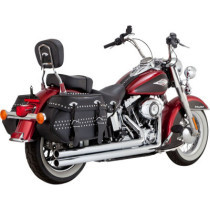 Ligne Vance & Hines Big Shot Long - Harley Davidson Softail de 1986 à 2017 - Chromé