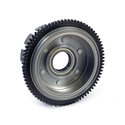 Cloche d'embrayage / Rotor d'alternateur - Harley Davidson Sportster boite 4 de 1984 à 1990