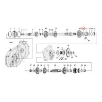 THRUST WASHER MAINSHAFT RIGHT .116 INCH