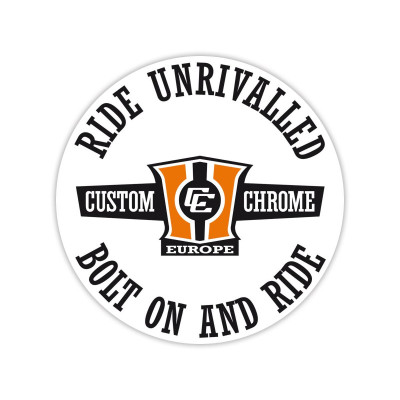 Ride Unrivalled Aufkleber Rund Sticker Round, Ø 9,5 cm