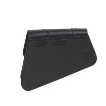 Sacoche latérale de bras oscillant - 6.5L - Harley Davidson Sportster - En Cuir noir