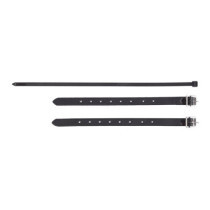 Sacoche latérale de bras oscillant - 6.5L - Harley Davidson Sportster - En Cuir noir