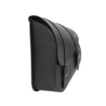 Sacoche de bras oscillant - 9L - Gauche - Harley Davidson Softail à partir de 2018 - Cuir noir