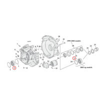 Bearing, pinion/sprocket shaft