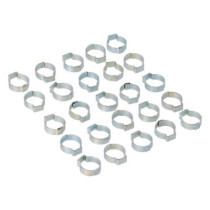 CRIMP HOSE CLAMP, 11/16 INCH ID