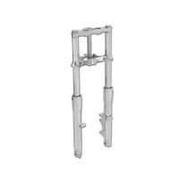  SINGLE DISC FORK ASSEMBLY Fork assembly for Wide Glide Polished 