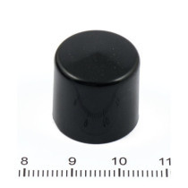 Smoothtopps push-on bolt covers 9/16" hex bolts/nuts. Black