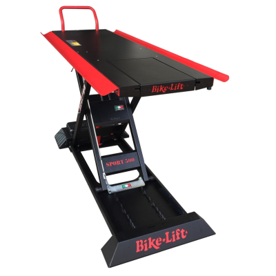 Table élévatrice avec trappe rabattable sport 500