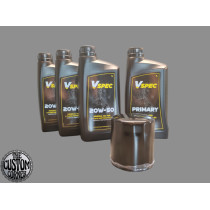 Kit vidange - huile synthèse - Harley Davidson SPORTSTER à partir de 1988 - filtre noir