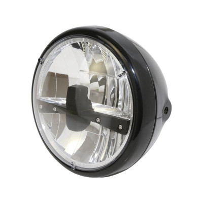 Reno Type 3 7" Scheinwerfer Black Powder Coated LED