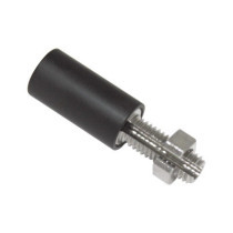 Extensions de clignotants Highsider - Diamètre 14mm - Longeur 27mm - Filetage M8 - Noir