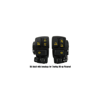  96-up Backlit Hand Control Switch and Housing Kit Chrome 