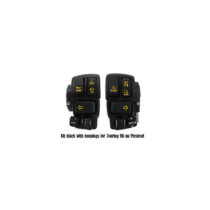  96-up Backlit Hand Control Switch and Housing Kit Chrome 