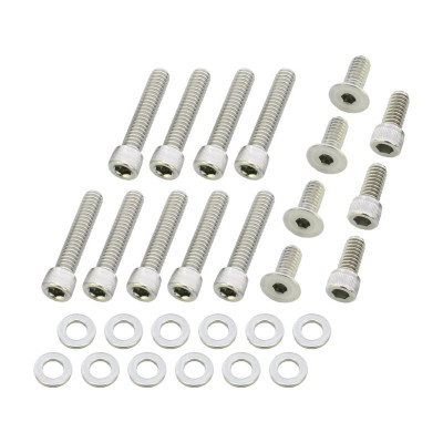 Primary Cover Screw Kit For FL Shovel, FX Shovel Stainless Steel