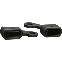  Stripe LED Blinker Black Powder Coated Light Smoke LED 