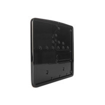  Inside License Plate Base Plate Norwegian Size 150x220mm Black 