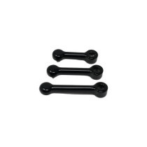  Billet Aluminum Tank Lift Kit 2,5" Lift for Dyna Black Powder Coated 