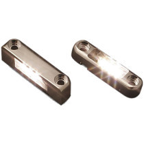  Side FX LED Housing Red LED Chrome Clear 