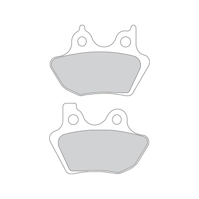  Organic Replacement Brake Pads Organic Rear 