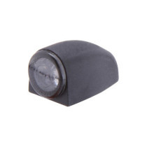  Proton Three LED Taillight LED, Tinted Lens, Black Metal Housing Black Reflector LED 